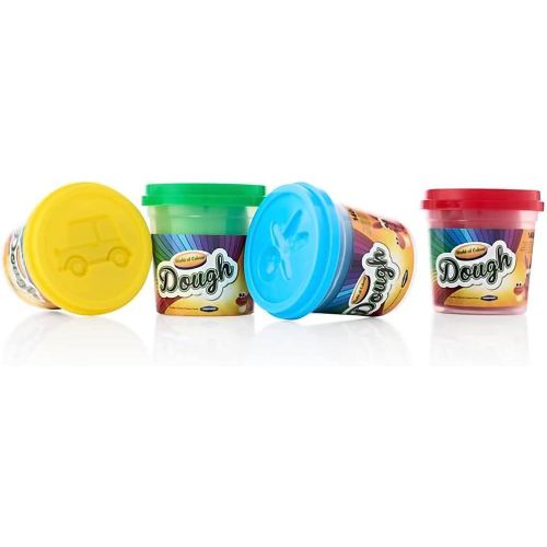 Playdough – Creative Modeling Clay for Kids, Ignite imagination and hands-on learning with this Playdough set, Easy to shape, squish, and mold again and again.