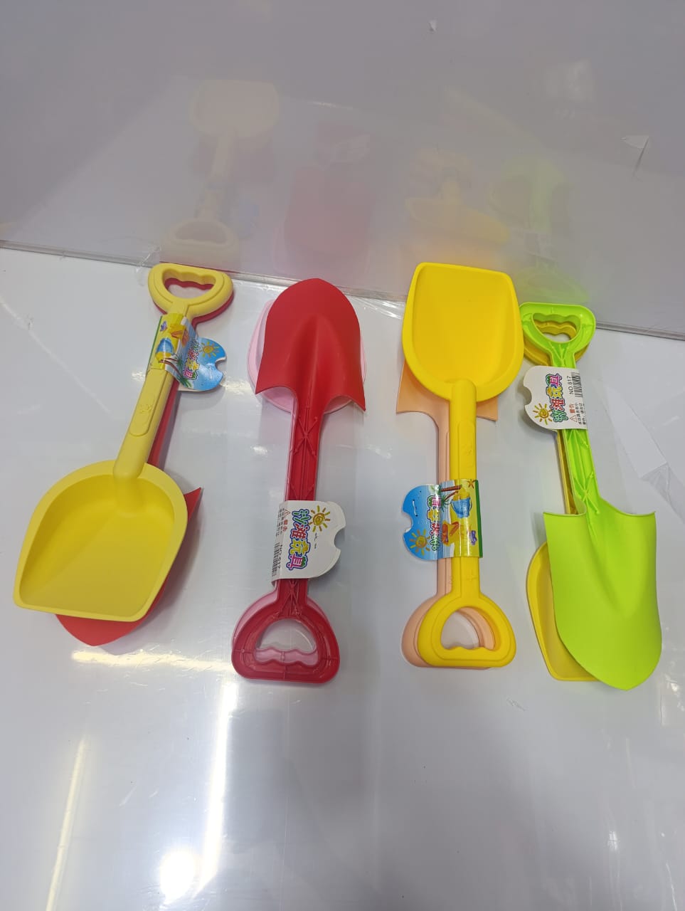 Kids’ Beach Sand Scooper Set - Durable, child-safe plastic material, Fun scoopers for sand, water, and play.