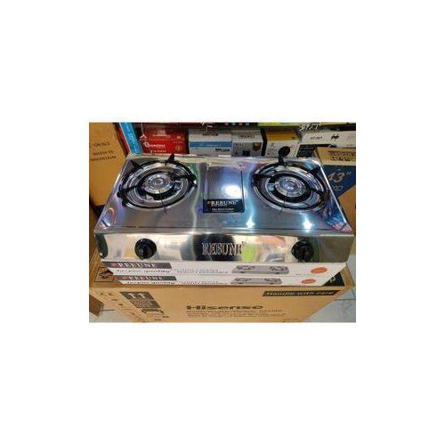 DOUBLE BURNER COOKER. 2-Burner Gas Stove Cooker – Compact & Efficient Kitchen Appliance, Fast Heating & Durable Design, Portable, Stylish & Energy Efficient.