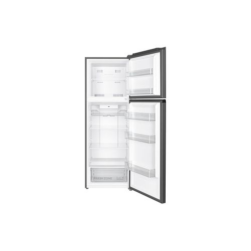 TCL 370 Litres Double Door Refrigerator - Total no frost, Electronic Control, Precise temperature control, LED light, Humidity care crisper.