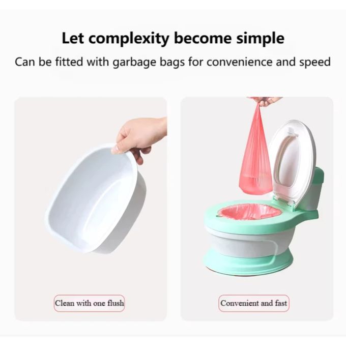 Kids Potty Training Baby Toilet - Ergonomic design for safe and comfortable potty training, Lightweight and portable for easy use at home or on the go, Made from durable, high-quality, easy to clean.