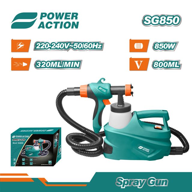 electric compressor spray gun