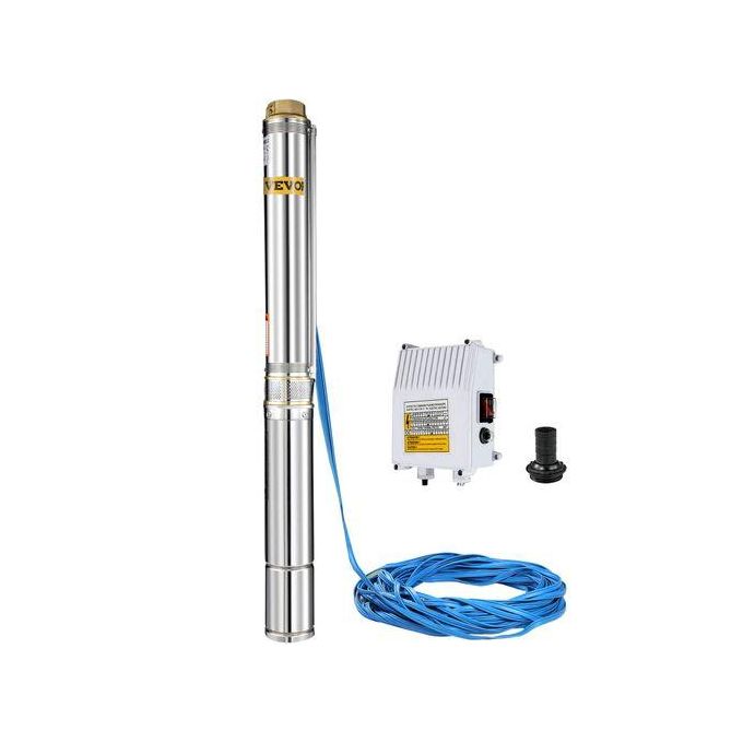 Electric Submersible Well Water Pump 0.75hp