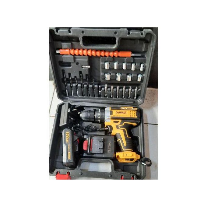 Dewalt Cordless Drill. 36V With 2 Rechargeabl Batteries & Bits


Dewalt Cordless Drill. 36V With 2 Rechargeabl Batteries & Bits