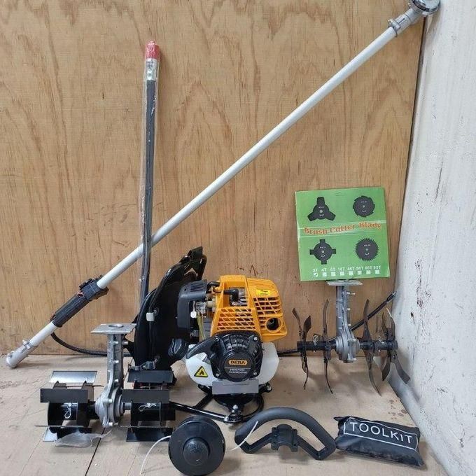 Dera Back Pack Brush Cutter With Tiller And Weeder Machine 4-stroke