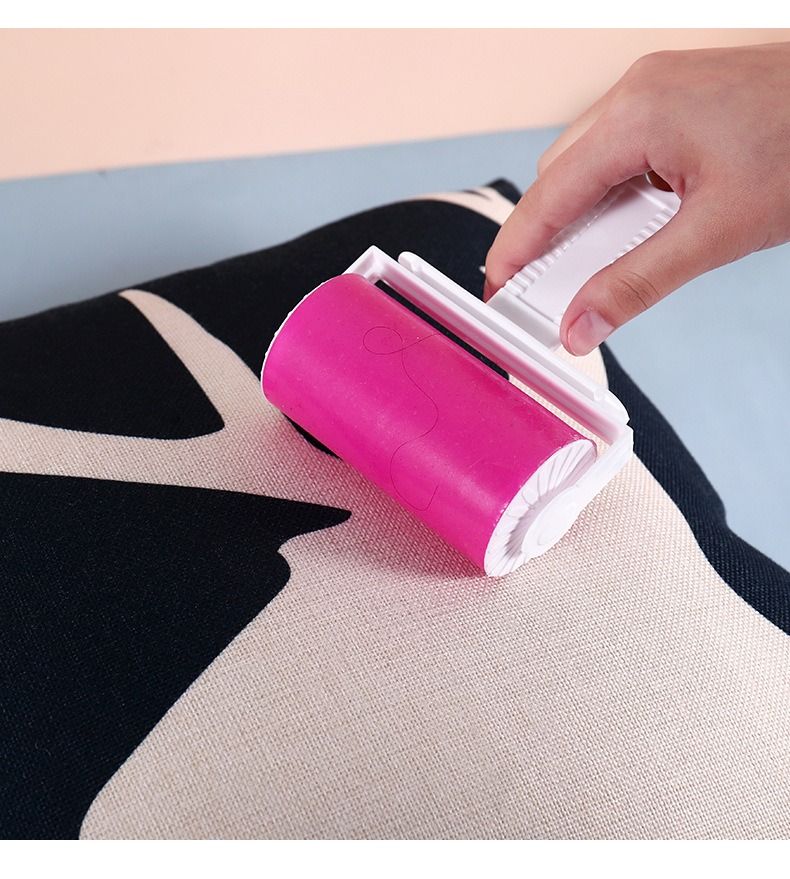 Reusable Lint Remover Washable Clothes Hair Sticky Roller – Portable Home & Pet Hair Dust Collector