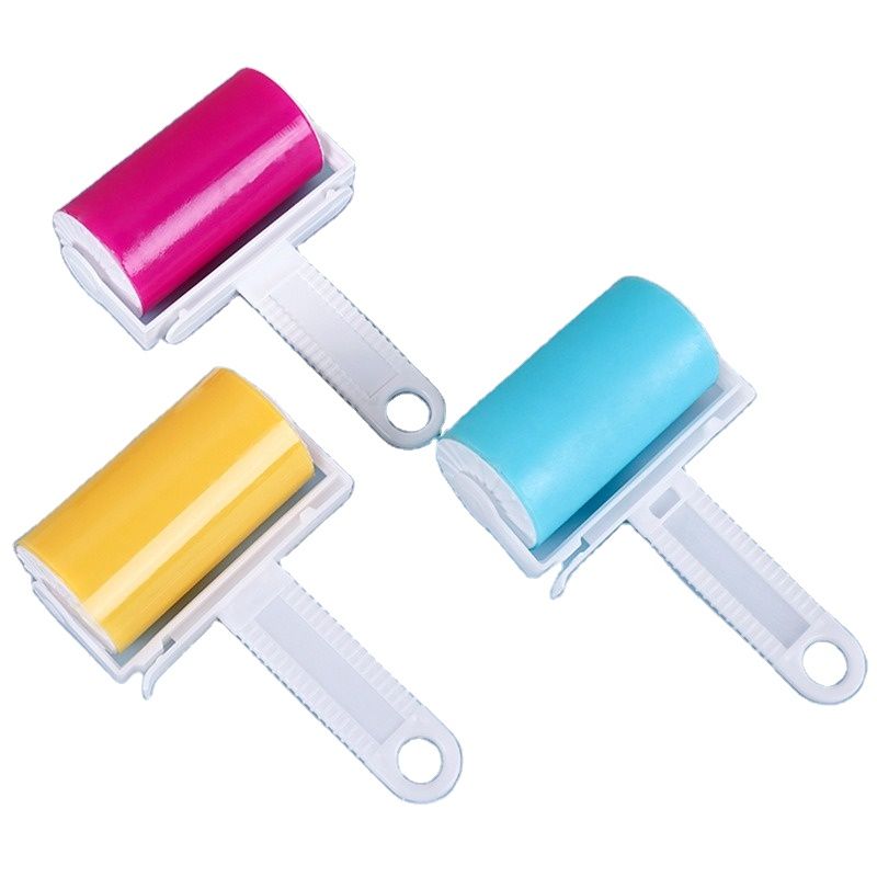 Reusable Lint Remover Washable Clothes Hair Sticky Roller – Portable Home & Pet Hair Dust Collector