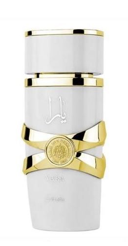 Lattafa White Yara- Yara exquisite high-end Arabic perfume Yara Moi Eau de Parfum Spray for Women and Men, Top notes: Heliotrope,Orchid, Tangerine Middle notes: Gourmand accord, Tropical fruits