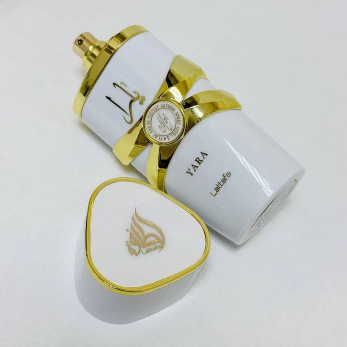 Lattafa White Yara- Yara exquisite high-end Arabic perfume Yara Moi Eau de Parfum Spray for Women and Men, Top notes: Heliotrope,Orchid, Tangerine Middle notes: Gourmand accord, Tropical fruits
