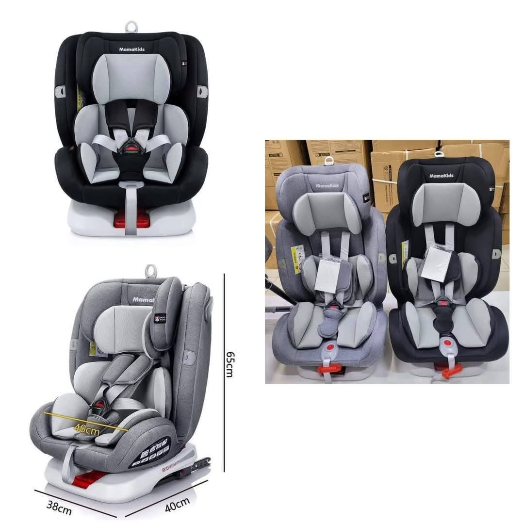 MAMAKID Modern ISOFIX 360 ROTATION car seat with fully Reclining position adjustable headset very spacious suitable for newborn T to 12yrs