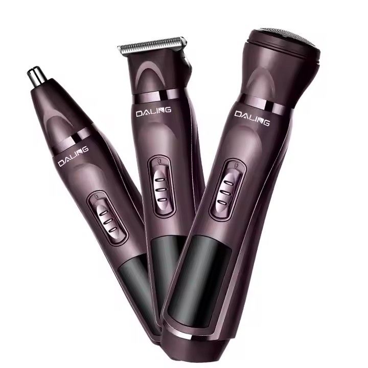 3-1 Professional stainless steel electric home use shaver...suitable for nose trimmer,Hair trimmer,and Beard trimmer/smoother  Grooming kit/set