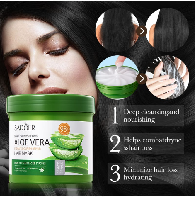SADOER ALOE VERA HAIR MASK