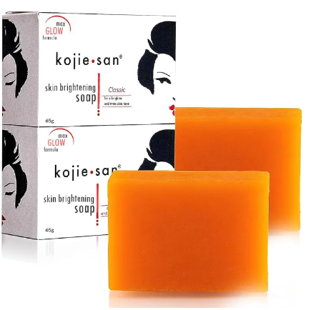 OFFER!!! 2 PIECES Kojie San Skin Lightening Soap - Original Classic Kojic Acid Soap for Dark Spots, Hyperpigmentation, Whitening & Scars - Beauty Bar with Coconut & Tea Tree Oil for Fair skin