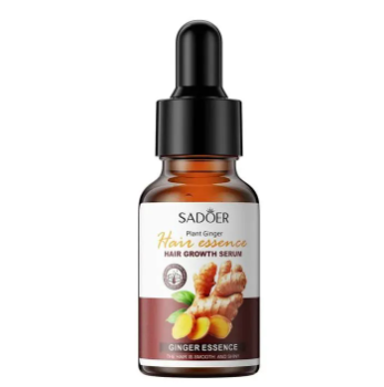 Sadoer Hair Care Serum, Ginger Hair Growth Based Product, Effective in Hair Growth,Moisturizing and Softening Forked Hair, with ScalpCare ingridients