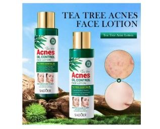 Sadoer Tea Tree Lotion - Oil Control & Acne Solution for Clear, Balanced Skin!