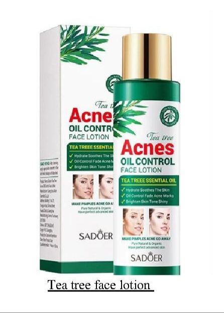 Sadoer Tea Tree Lotion - Oil Control & Acne Solution for Clear, Balanced Skin!