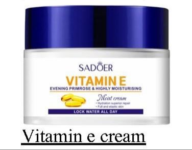 Sadoer Evening Primrose + Vitamin E Cream | Ultra-Nourishing Night Repair for Youthful Glow