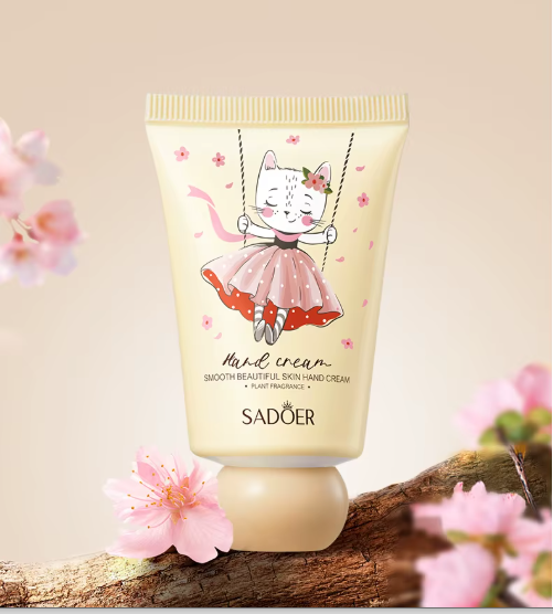 SADOER Stearic Acid Hand Cream – Intensive Repair for Extremely Dry, Cracked Hands. Clinical-Strength Moisture That Actually Lasts!