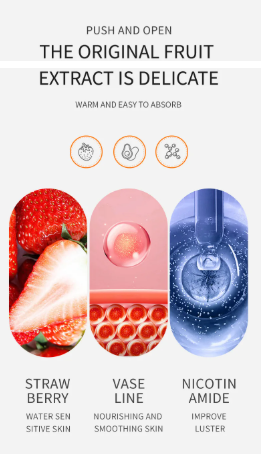 SADOER Strawberry & Plant Extract Hand Cream – Sweet Hydration for Silky Soft Youthful Hands.A Berry-Licious Treat for Your Skin!