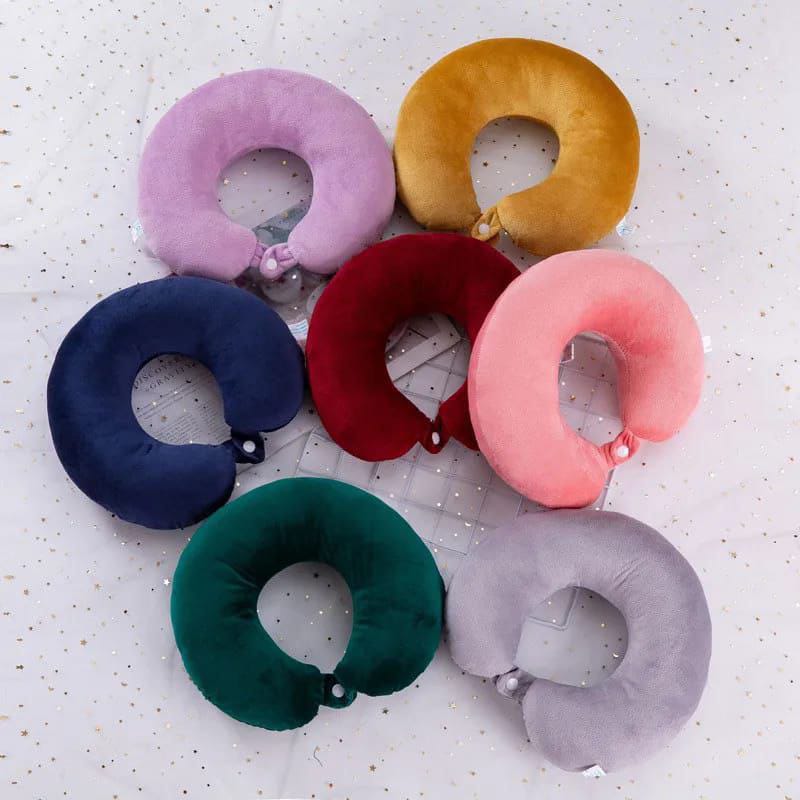 U-shaped pillow foam Particles slow rebound filler Outdoor Travel Airplane Car Nap Neck pillow Neck pillow home and garden pillow