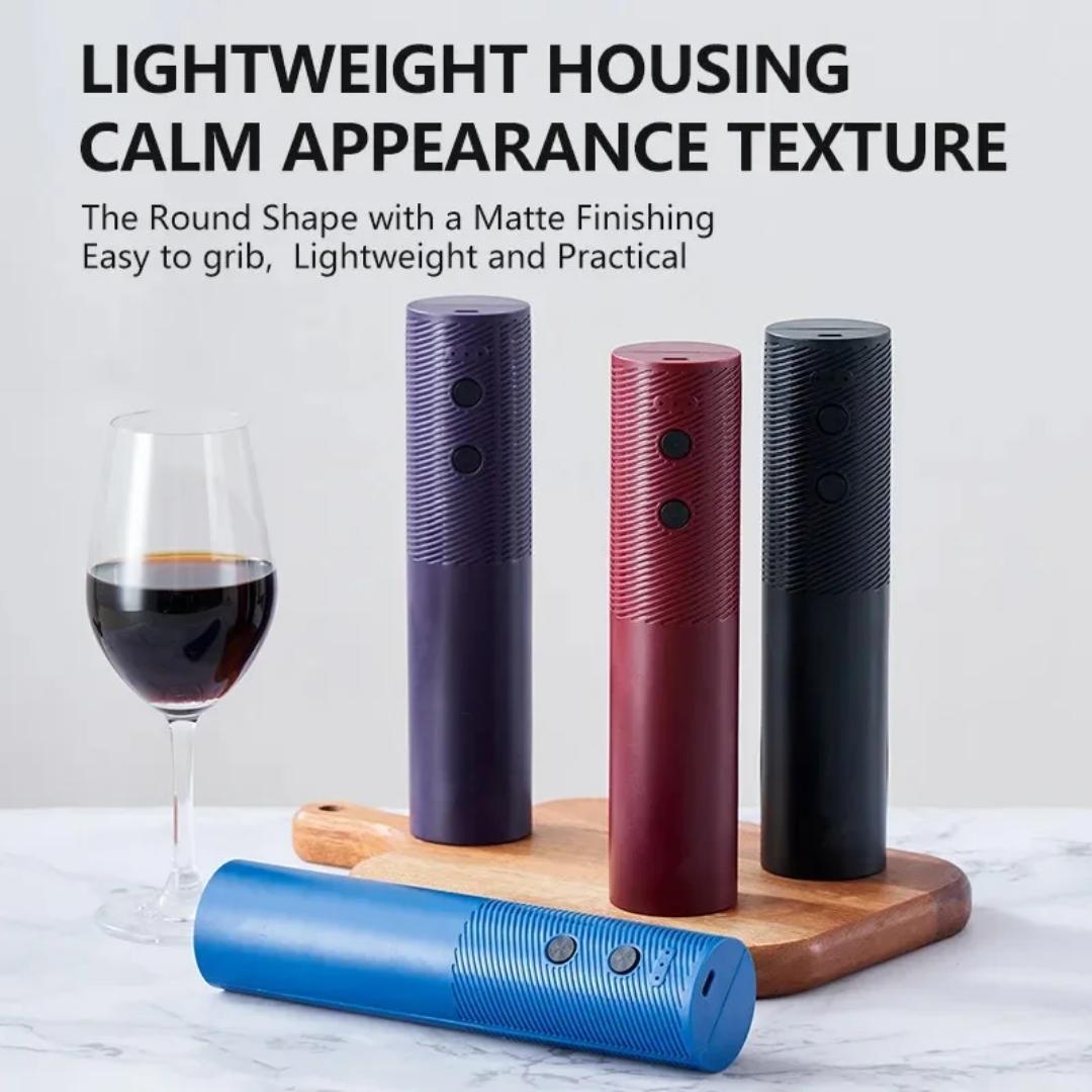 Rechargeable Electric Wine Bottle Opener Automatic Red Wine Corkscrew Rechargeable Wine Opener One-click Button Wine Tools Kitchen Products