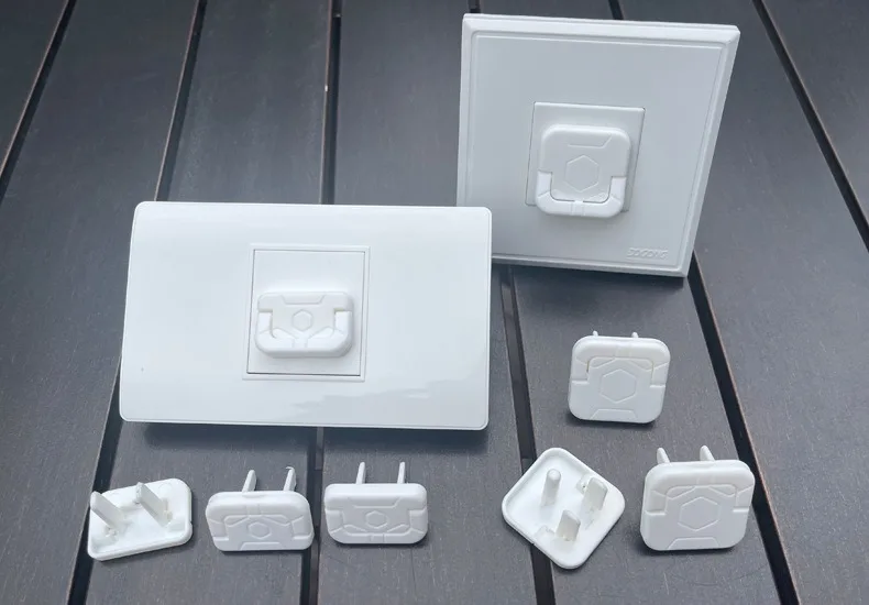 4 Pieces American Standard Baby Care Electrical Safety Socket Protection Cover Guard Children Anti Electric Shock Rotate Protectors