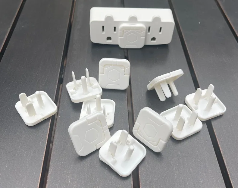 4 Pieces American Standard Baby Care Electrical Safety Socket Protection Cover Guard Children Anti Electric Shock Rotate Protectors