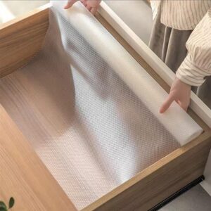 Reusable Drawer Liners Washable Dustproof and Non-slip Placemats Kitchen Cabinet Mats Refrigerator Non-slip Liners