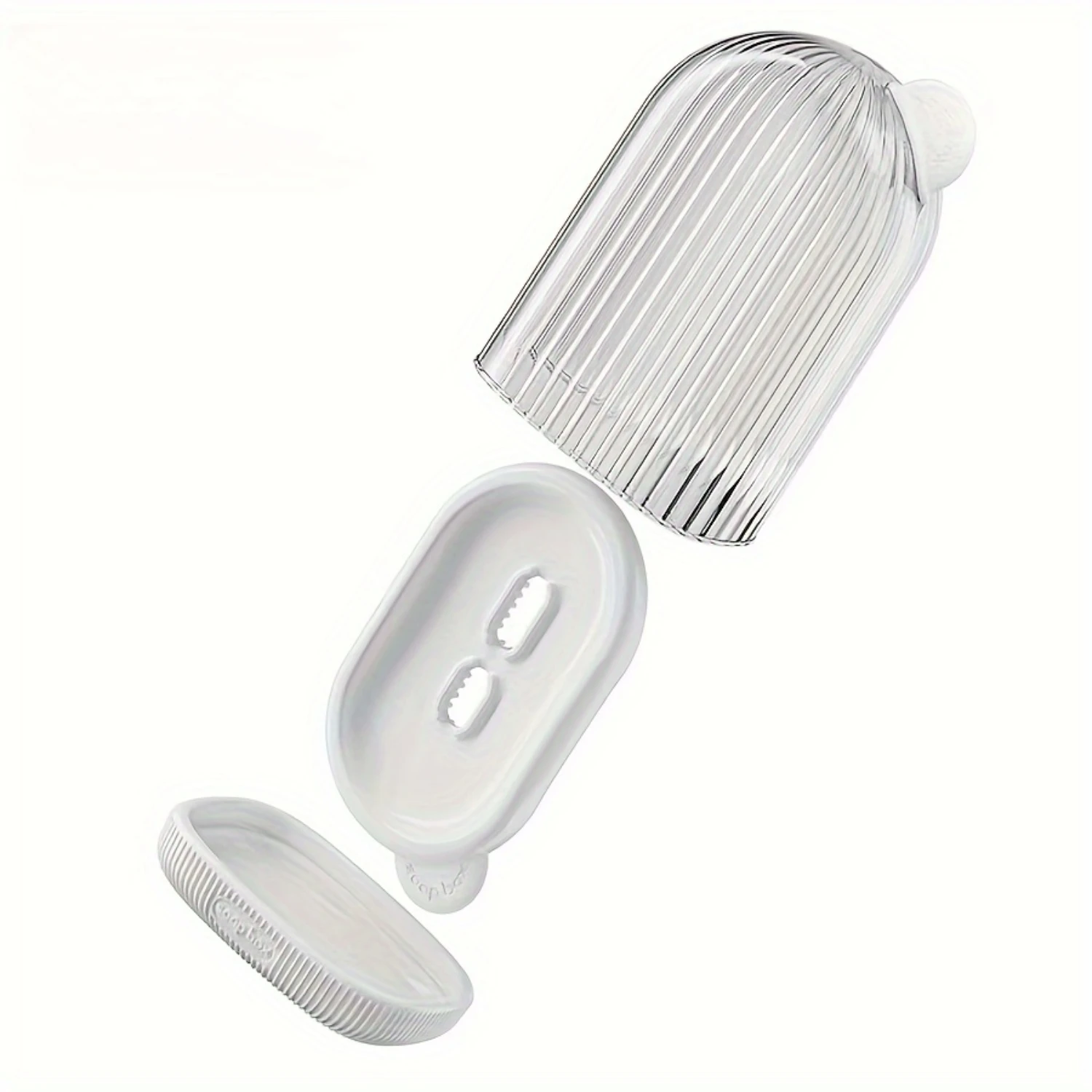 Travel Soap Box Creative Sealed Portable Small Size Bathroom Storage Rack with Brush PE Material Home Goods Travel Soap Box