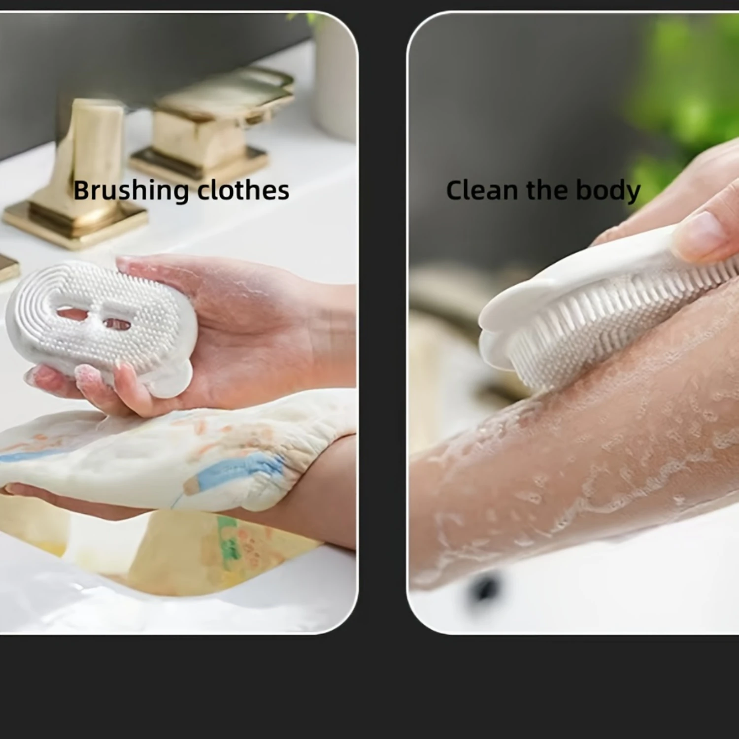 Travel Soap Box Creative Sealed Portable Small Size Bathroom Storage Rack with Brush PE Material Home Goods Travel Soap Box
