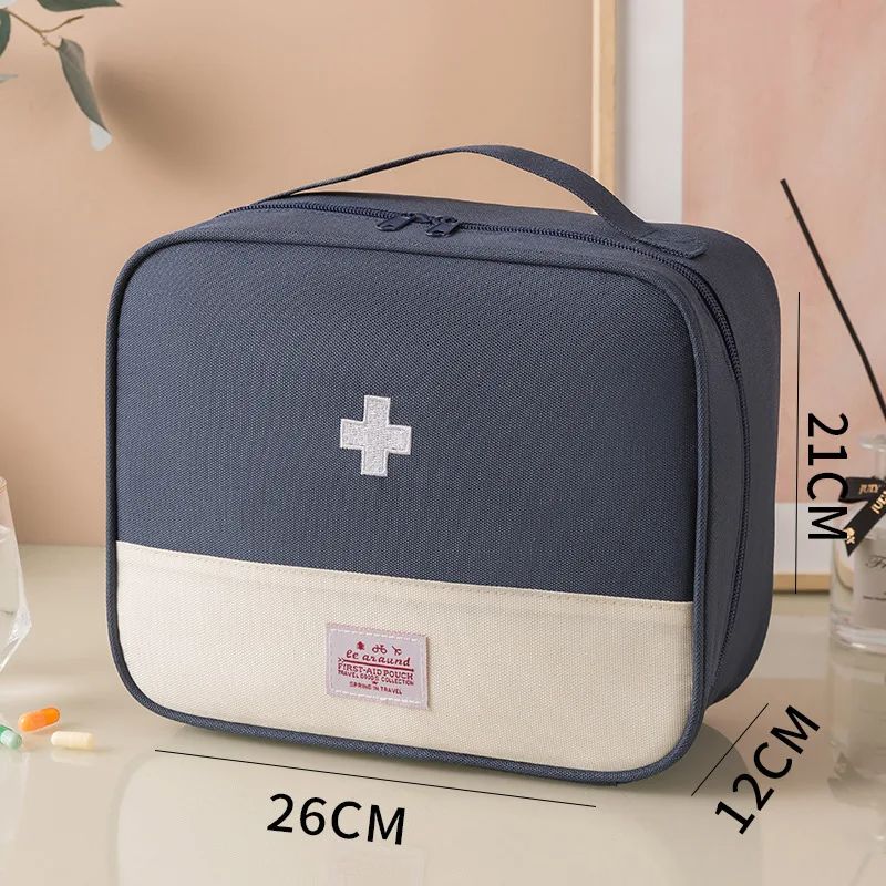 Portable Home Medical Kit Outdoor First Aid Kit Medicine Storage Bag Sealed Waterproof Environmentally Friendly Sorted Portable