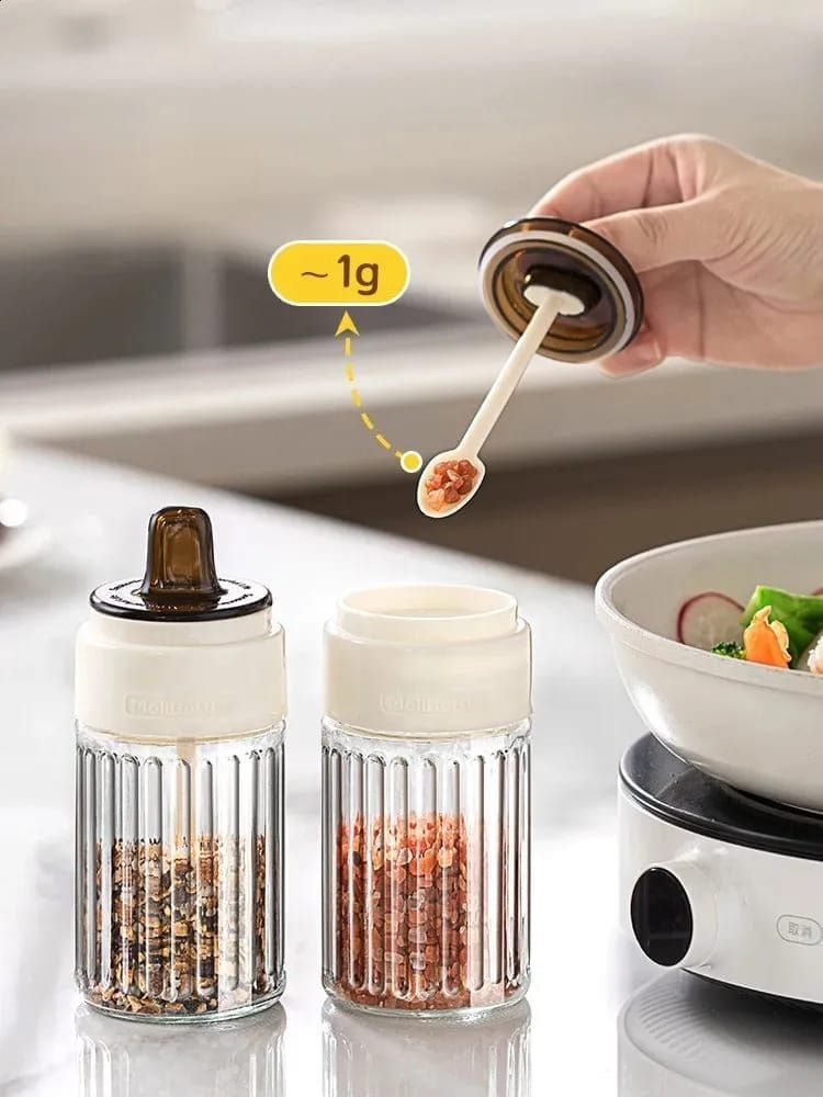 4 Pieces 260ml Stripped Oil Glass Bottle Leak-proof Olive Oil Storage Vinegar Dispenser for Cooking Baking Salad