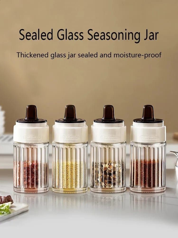 4 Pieces 260ml Stripped Oil Glass Bottle Leak-proof Olive Oil Storage Vinegar Dispenser for Cooking Baking Salad