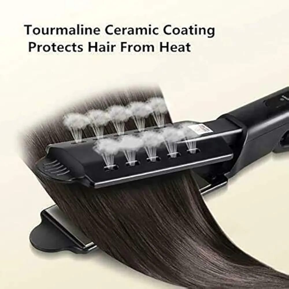 Curling And Straightening Dual Use Hair Straightening Splint Constant Temperature 4 Gears Portable Air Bangs Curling Straightener