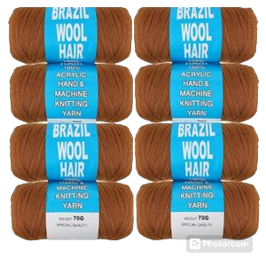 Brazilian wool hair extension