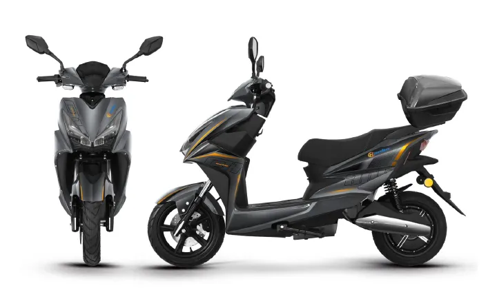 Hanlin - ZY Electric Scooter, Electric Scooter, Electric Motorcycle, Electric sports bike, Battery - 72V20AH Lead Acid, Motor - 1500W Brushless, Loading Capacity - 150kg, Max speed -65km/h, Range 60km