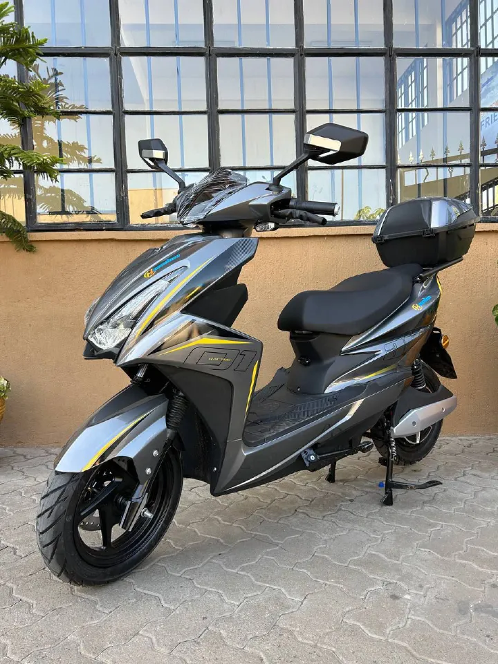 Hanlin - ZY Electric Scooter, Electric Scooter, Electric Motorcycle, Electric sports bike, Battery - 72V20AH Lead Acid, Motor - 1500W Brushless, Loading Capacity - 150kg, Max speed -65km/h, Range 60km