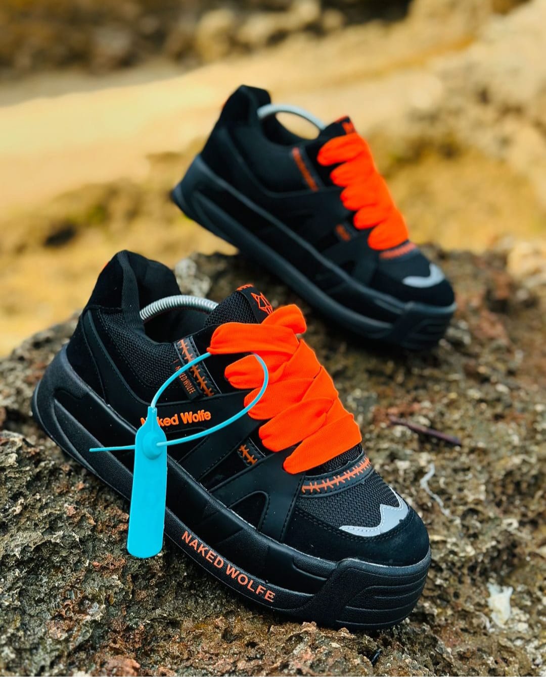 New arrival⚡ Quality Best 🔥 Original Naked Wolfe 💯💥 breathable Unisex 🌟 sneaker shoes 🔥🔥