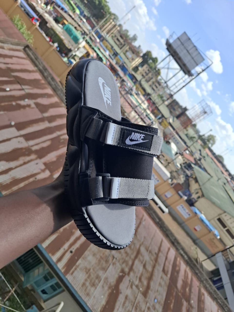 Quality high density men's unique slides