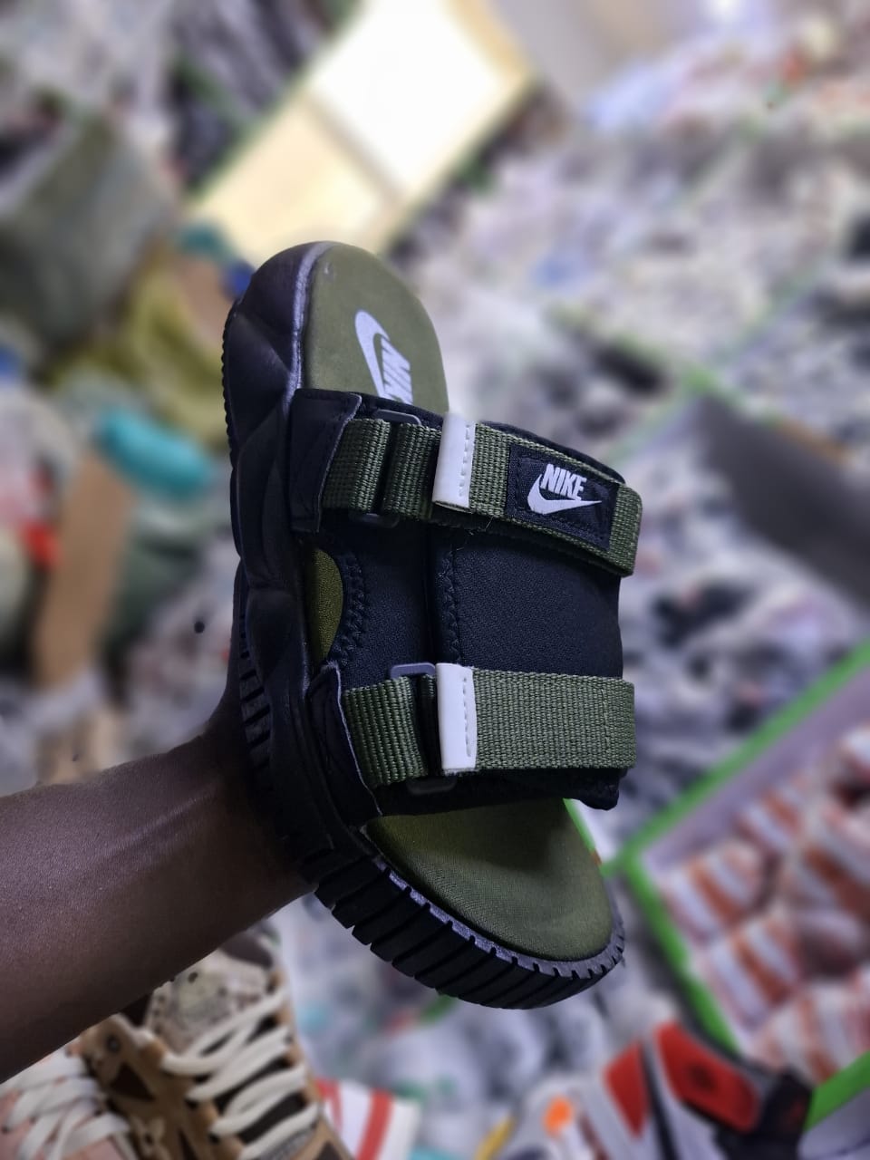 Quality high density men's unique slides