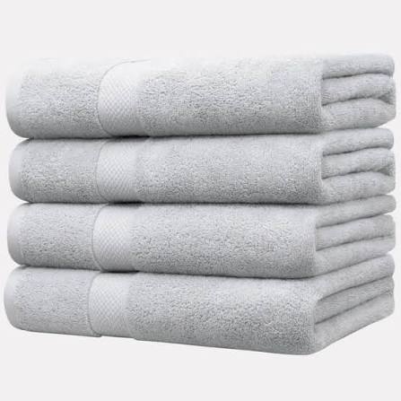 TOWEL. Size;100x150CM HIS Towels, Long-staple Cotton, Ultra Absorbent, Softness, Absorbency, Strength, Quick Dry, and Durability.