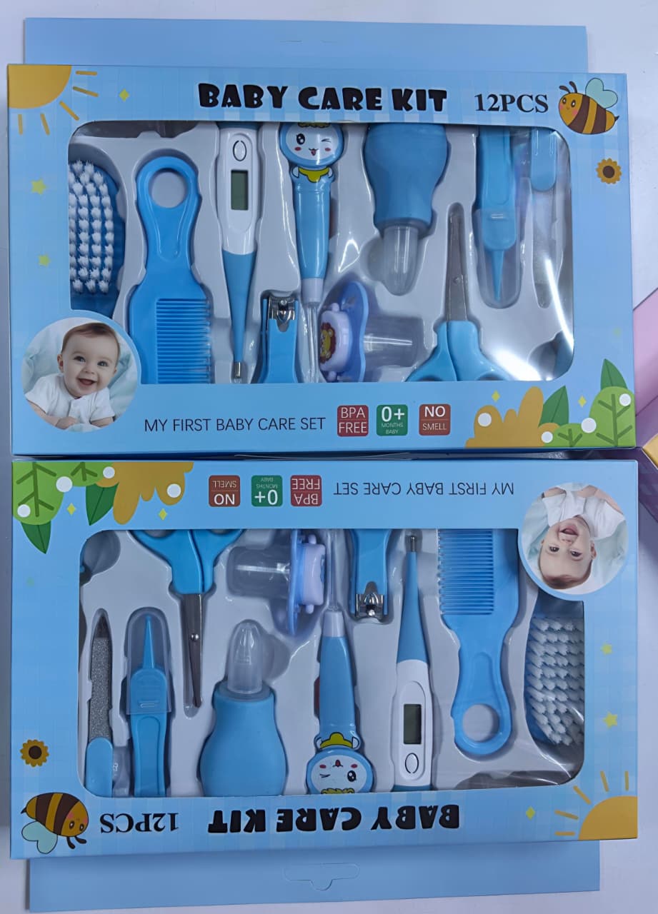 13PCS Carekit. Baby Care Grooming Kits is a Nursery Complete Health Care Kit that includes 8 grooming and health care items essential for any child.