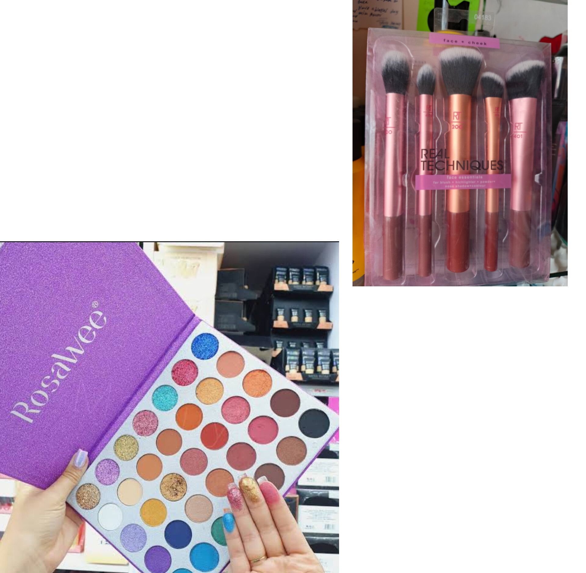 Makeup set Face brushes  full Face brushes  +  free  Eyeshadow palette