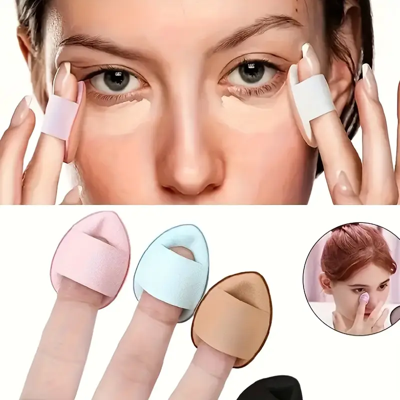 6pcs Makeup Highlighter + FREE Face puff