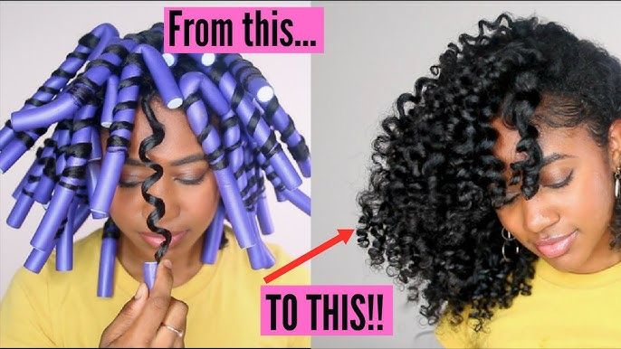 Hair curling rods , Flexible & Soft  + FREE Hair styling pack clips