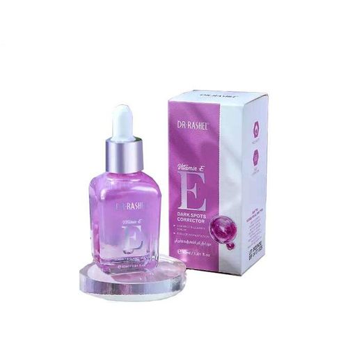 Dr. Rashel Vitamin E Dark Spots Corrector Face Serum (reduce fine lines, moisturizes, even skin tone, removes pigmentation, and wrinkles)