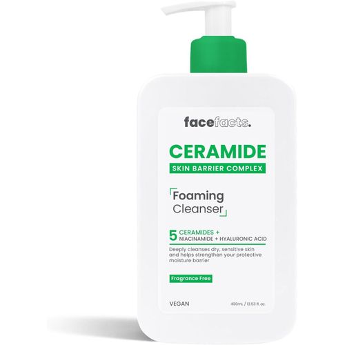 Face Facts Ceramide Foaming Cleanser Cleanses + Strengthens 400ml