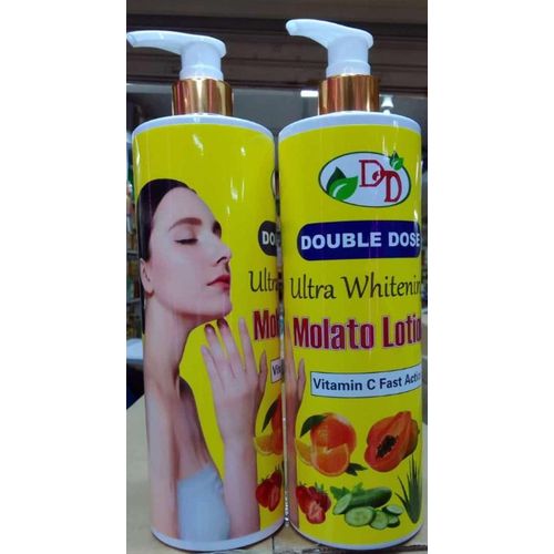 Molato Double Dose Vitamin C Fast Action ultra whitening Body LOTION + CREAM. Clears Pigmentations, Aches, Pimples, Stretch Marks, Sunburn, Blemishes (Check variations under volume)