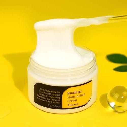 Disaar Snail 96 Mucin Essence Serum + Cream - Moisturizing, Hydrating, Repairing Advanced Snail Serum & Cream  For Face With Snail Secretion