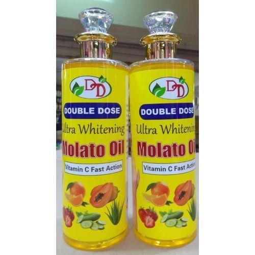 Molato Double Dose Oil Vitamin C Fast Action Brightening Oil. Fades Dark Spots, Clears hyperpigmentation, Acne, & Sunburns